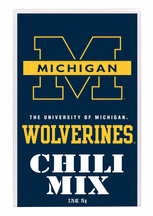 2.75 oz. Michigan Wolverines Chili Mix - Set of 5 Packets Picture