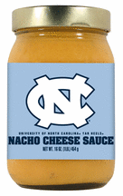 16 oz. North Carolina Tar Heels Nacho Cheese Sauce - Set of 4 Jars Picture