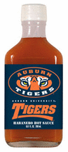 6.6 oz. Auburn Tigers Habanero Hot Sauce - Set of 3 Flasks Picture
