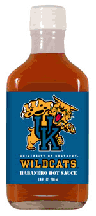 6.6 oz. Kentucky Wildcats Habanero Hot Sauce - Set of 3 Flasks Picture