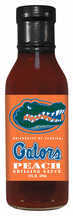 12 oz. Florida Gators Peach Grilling Sauce - Set of 3 Jars