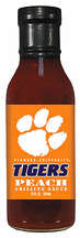 12 oz. Clemson Tigers Peach Grilling Sauce - Set of 3 Jars