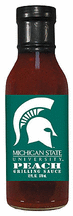 12 oz. Michigan State Spartans Peach Grilling Sauce - Set of 3 Jars