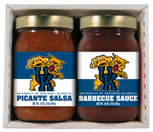 Kentucky Wildcats NCAA Double Play Barbecue Sauce and Salsa Gift Pack Picture