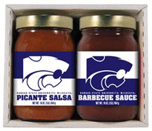 Iowa State Cyclones NCAA Double Play Barbecue Sauce and Salsa Gift Pack