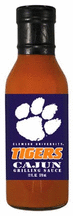 12 oz. Clemson Tigers Cajun Grilling Sauce - Set of 3 Jars