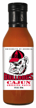 12 oz. Georgia Bulldogs Cajun Grilling Sauce - Set of 3 Jars