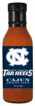 12 oz. North Carolina Tar Heels Cajun Grilling Sauce - Set of 3 Jars