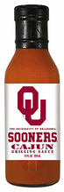 12 oz. Oklahoma Sooners Cajun Grilling Sauce - Set of 3 Jars