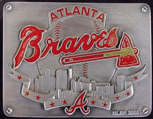 Atlanta Braves Trailer Hitch Cover