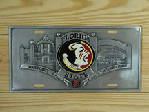 Florida State Seminoles Official License Plate Cover
