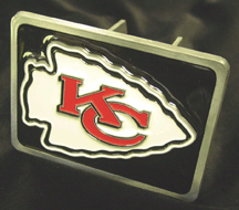 Kansas City Chiefs Trailer Hitch Cover