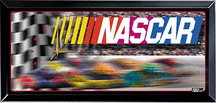 NASCAR Logo Wall Clock