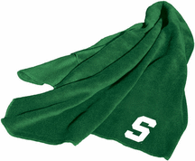 Michigan State Spartans Fleece Throw Blanket