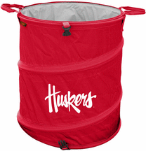 Nebraska Cornhuskers Collapsible Trash Can (Doubles as Cooler and Laundry Hamper)