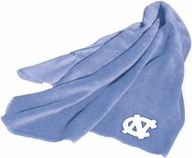 North Carolina Tar Heels Fleece Throw Blanket
