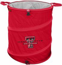 Texas Tech Red Raiders Collapsible Trash Can (Doubles as Cooler and Laundry Hamper)
