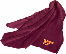 Virginia Tech Hokies Fleece Throw Blanket
