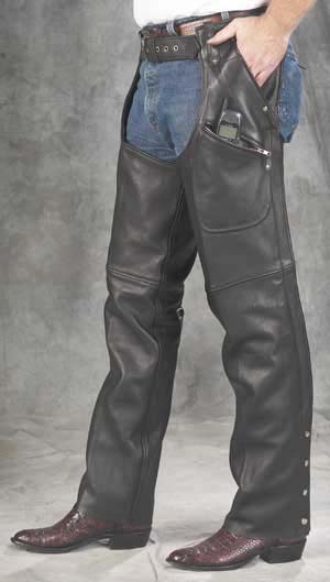 Cowhide Leather Chaps
