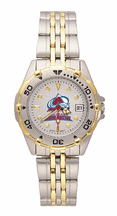 Colorado Avalanche NHL All Star Watch with Stainless Steel Band - Women's from LogoArt
