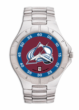 Colorado Avalanche NHL Men's Pro II Watch with Stainless Steel Bracelet