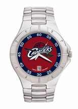 Cleveland Cavaliers NBA Men's Pro II Watch with Stainless Steel Bracelet