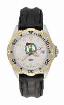 Boston Celtics NBA Men's All Star Watch with Leather Strap