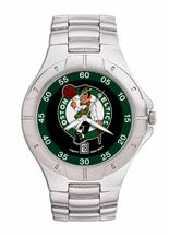 Boston Celtics NBA Men's Pro II Watch with Stainless Steel Bracelet