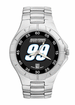 Carl Edwards #99 Mens Pro II Watch with Stainless Steel Bracelet