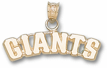 San Francisco Giants Giants 1/4 Charm - 14KT Gold Jewelry