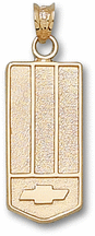 Chevy Camaro Logo 7/8" Pendant - 14KT Gold Jewelry