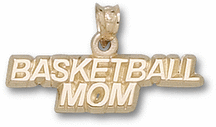 Rare Gemstones - Basketball Mom Pendant - 14KT Gold Jewelry