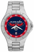 Atlanta Hawks NBA Men's Pro II Watch with Stainless Steel Bracelet