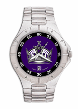 Los Angeles Kings NHL Men's Pro II Watch with Stainless Steel Bracelet