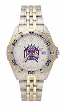 Sacramento Kings NBA Men's All Star Watch with Stainless Steel Bracelet