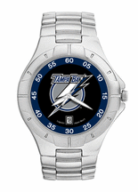 Tampa Bay Lightning NHL Men's Pro II Watch with Stainless Steel Bracelet
