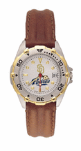 San Diego Padres MLB All Star<SMALL><SUP>TM</SUP></SMALL> Watch with Leather Band - Women's