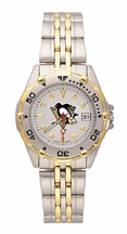 Pittsburgh Penguins NHL All Star Watch with Stainless Steel Band - Women's from LogoArt