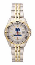 Penn State Nittany Lions Penn State with Lion Head All Star Watch with Stainless Steel Band Womens