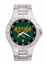 Dallas Stars NHL Men's Pro II Watch with Stainless Steel Bracelet