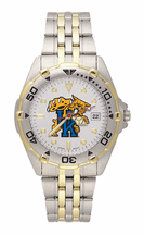 Kentucky Wildcats Wildcat All Star Watch with Stainless Steel Band Mens