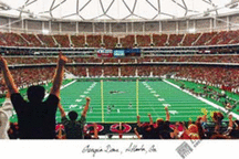Georgia Bulldogs NCAA 14" x 10" Limited Edition Lithograph (Unframed)