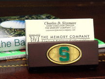 Michigan State Spartans Business Card Holder