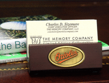 Baltimore Orioles Business Card Holder