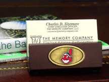 Cleveland Indians Business Card Holder
