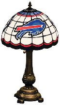 Buffalo Bills Stained Glass Table Lamp
