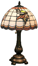 Minnesota Vikings Stained Glass Table Lamp