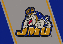 James Madison Dukes 33 x 43 Team Door Mat