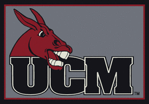 Central Missouri State Fighting Mules 33" x 45" Team Door Mat