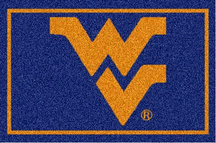 West Virginia Mountaineers 4' x 6' Team Door Mat